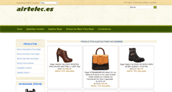 Desktop Screenshot of airtelec.es